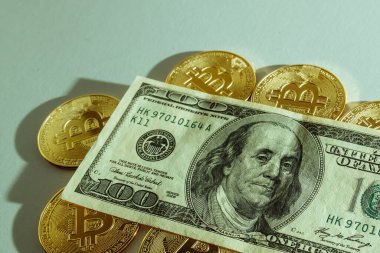 Bitcoin 'e Amerikan Doları.