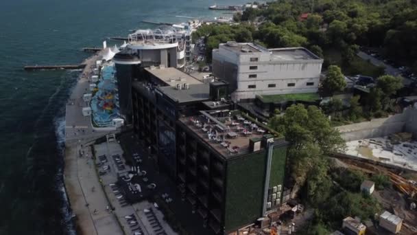 Hôtel sur les rives d'Odessa. — Video