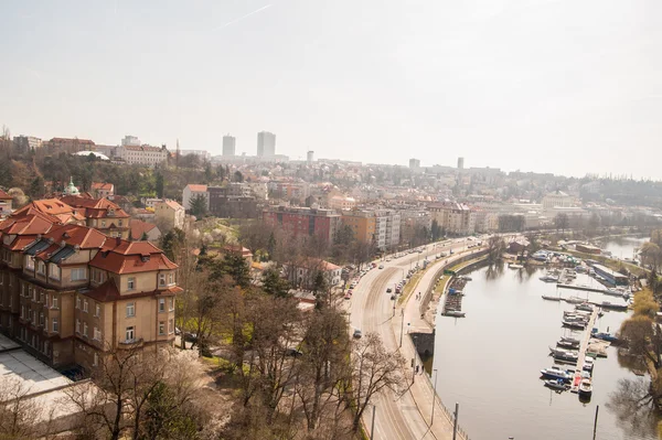 Moldau am Morgen — Stockfoto