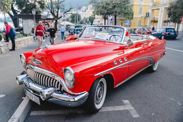 Opatija Croacia Junio 2019 Viejo Automóvil Retro Americano Buick — Foto de Stock