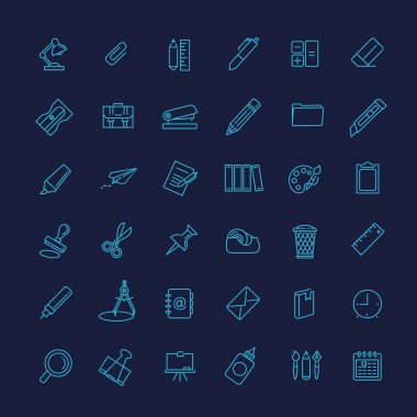 Anahat web Icon set - Ofis Kırtasiye
