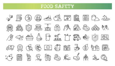 Eko ürünler. Vektör özet çizimi