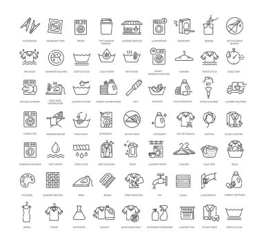 Ev temizliği ve kumaş bakım simgeleri