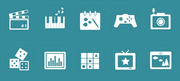 3 basit Icons set   