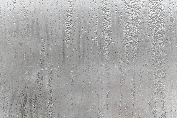 Dripping Condensation Water Drops Background Rain Drop Condensation Texture Close — Stock Photo, Image