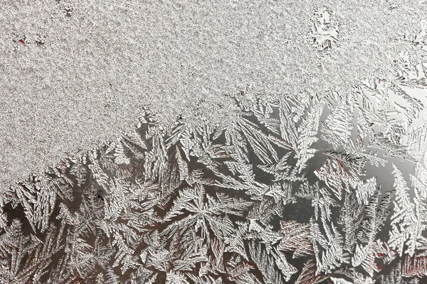 Vacker Bakgrund Fryst Glas Naturlig Struktur Fryst Vinter Abstrakt Bakgrund — Stockfoto
