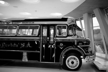 STUTTGART, GERMANY - 23, 2024 Mercedes-Benz Müzesi, Stuttgart, Almanya