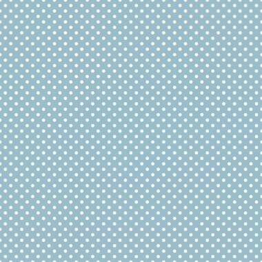 Hafif mavi klasik polka dot sorunsuz