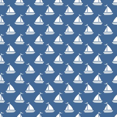 Koyu mavi White River tekne örnek sorunsuz