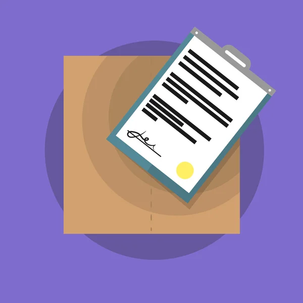 Komik vektör yalıtılmış nesne. kutusu