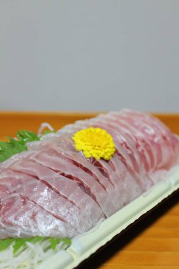 Grunt Sashimi Tokyo, Japonya 'da bir süpermarketten alınmış.