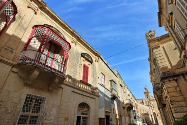 Mdina, Malta 'da Triq Villegaignon (Villegaignon Caddesi)