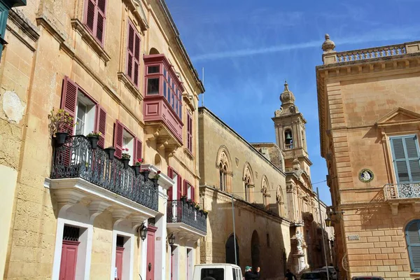 Mdina, Malta 'da Triq Villegaignon (Villegaignon Caddesi)