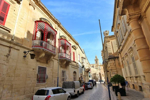 Mdina, Malta 'da Triq Villegaignon (Villegaignon Caddesi)