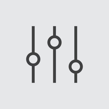 İzole kaydırma simge 