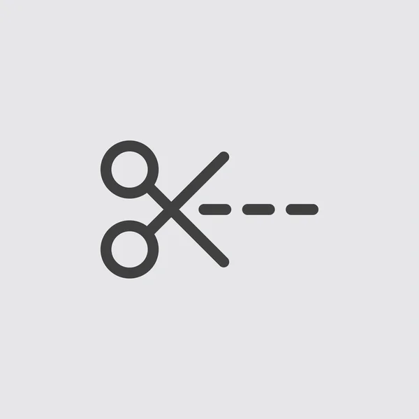 Gesneden pictogram geïsoleerd — Stockvector