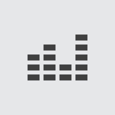 izole ekolayzer simgesi