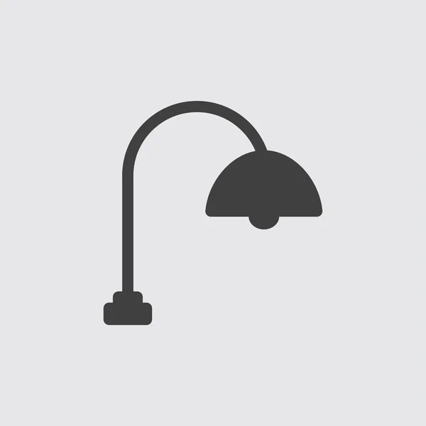 Lamp pictogram illustratie — Stockvector