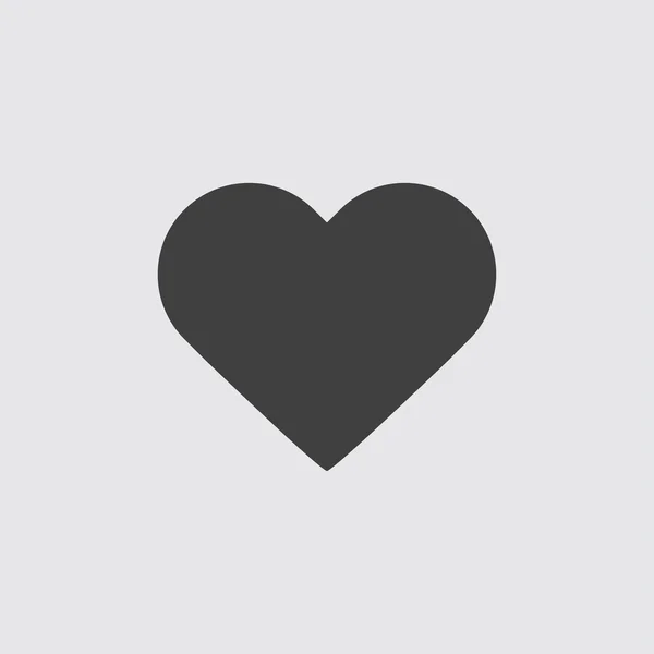 Heart icon illustration — Stock Vector