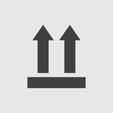 simge illüstrasyon yukarı ok