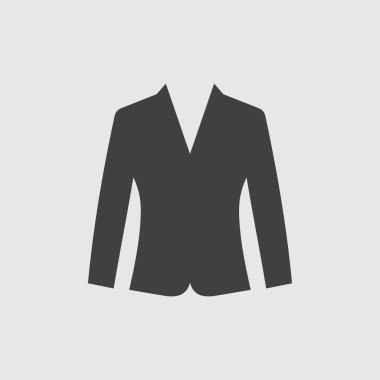 Kadın ceket simge tasarlamak