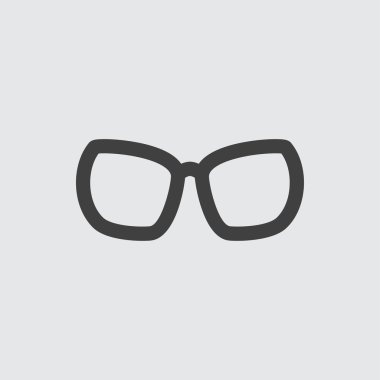 gözlük simgesi illüstrasyon