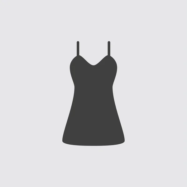ドレス アイコン イラスト — ストックベクタ
