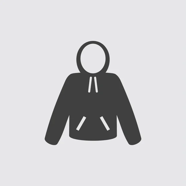 Illustration zur Hoodie-Ikone — Stockvektor