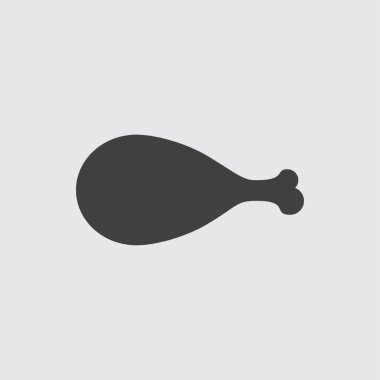 Tavuk bacağı simge tasarlamak