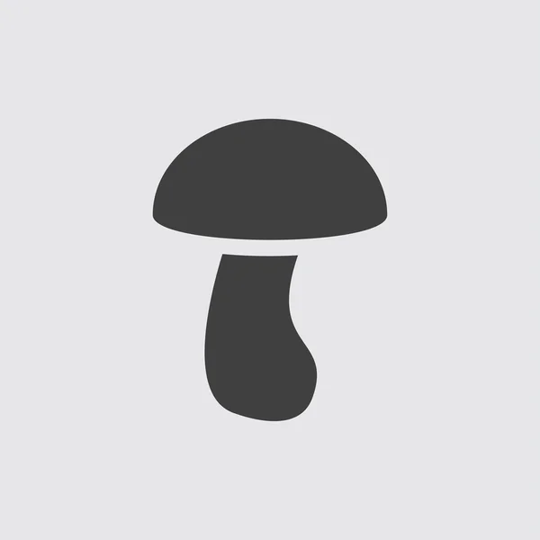 Mushroom icon illustration — Stock Vector