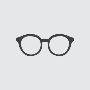 gözlük simgesi illüstrasyon