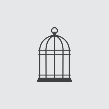 Kuş kafesi simge tasarlamak