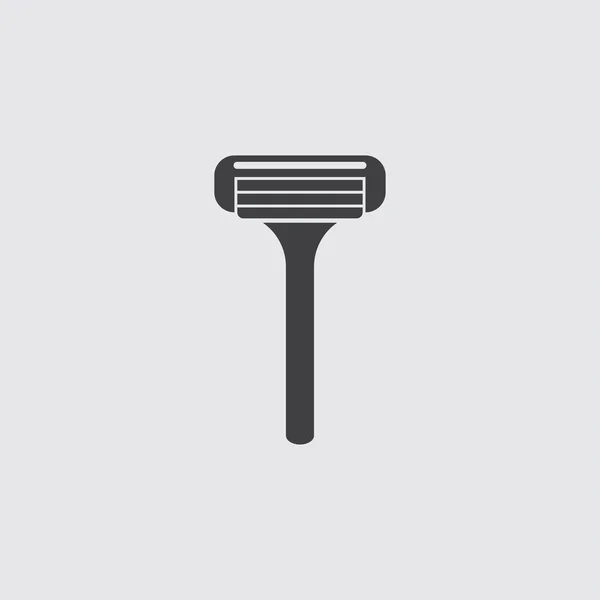 Tıraş makinesi simge tasarlamak — Stok Vektör
