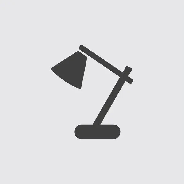 Lamp pictogram illustratie — Stockvector