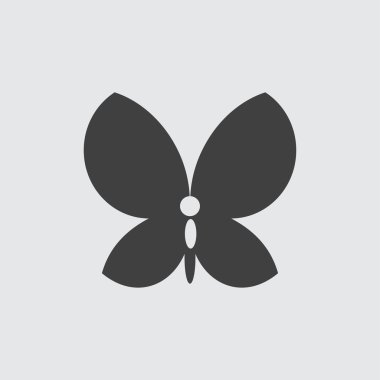 Kelebek simgesi illüstrasyon