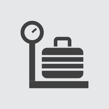 Bagaj ağırlık simge tasarlamak