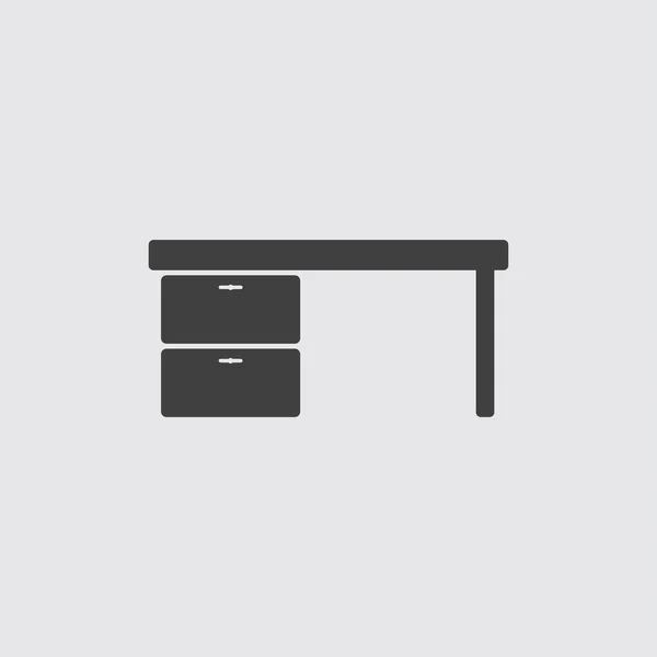 Ilustración de icono de escritorio — Vector de stock
