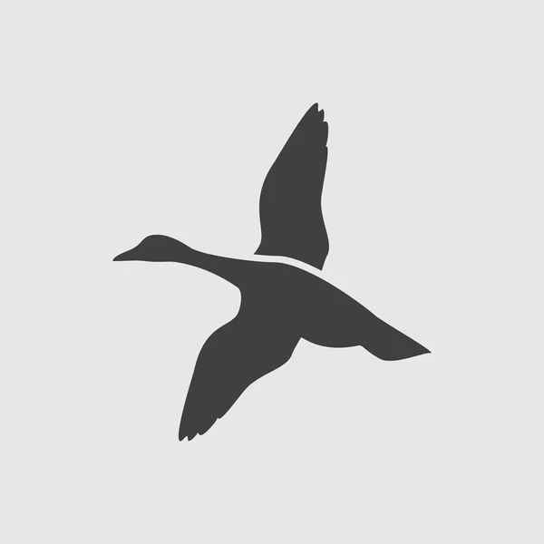 Vogel-Ikone — Stockvektor