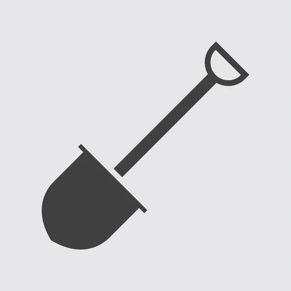 Иконка лопаты — стоковый вектор