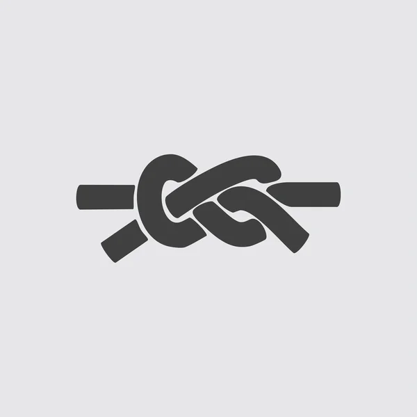 Illustration zum Knoten-Symbol — Stockvektor
