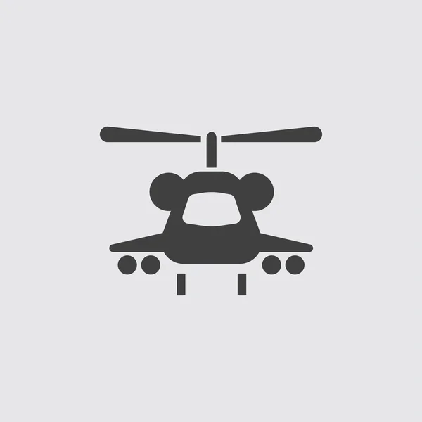 Helicopter icon illustration — Stock Vector