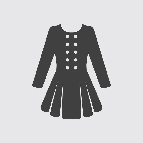 Ilustração do ícone do vestido — Vetor de Stock