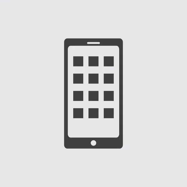 Ilustração do ícone do telefone móvel —  Vetores de Stock