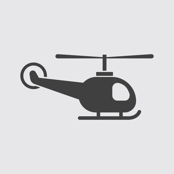 Ilustración del icono del helicóptero — Vector de stock