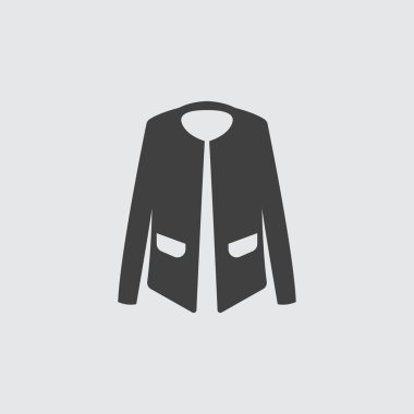 Kadın ceket simge tasarlamak