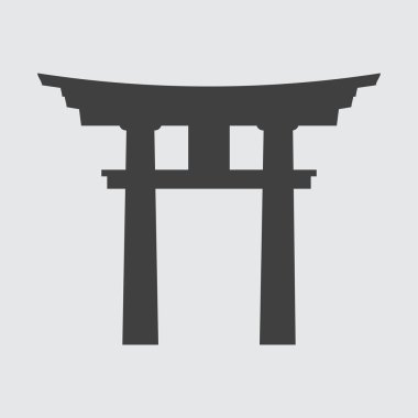 Torii kapısı simge tasarlamak