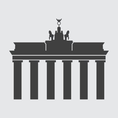 Brandenburg Kapısı simge tasarlamak