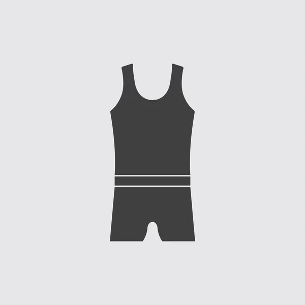 Homme sous-vêtements icône illustration — Image vectorielle