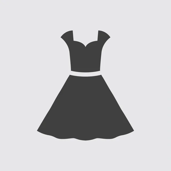 Сукня значок ілюстрація — стоковий вектор