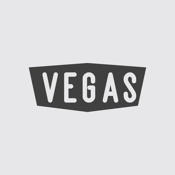 Vegas ikona ilustracja — Wektor stockowy